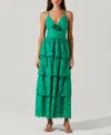 Astr Women's Faeryn Cotton Maxi Dress