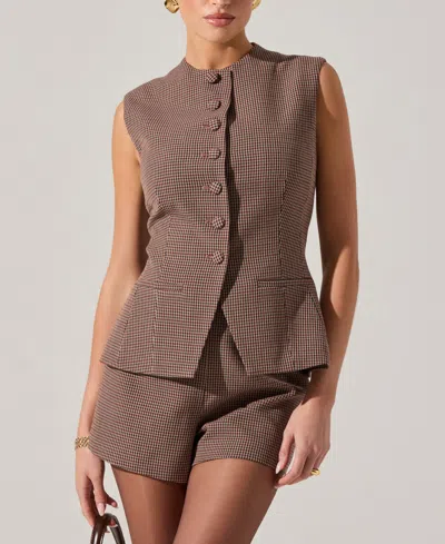 ASTR WOMEN'S GISSELLE CREWNECK VEST