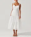 Astr The Label Pellagia Eyelet Maxi Dress In White
