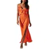 Astr The Label Sorbae Dress In Orange