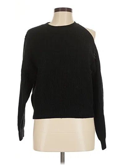 Pre-owned Astr Wool Pullover Sweater In Black