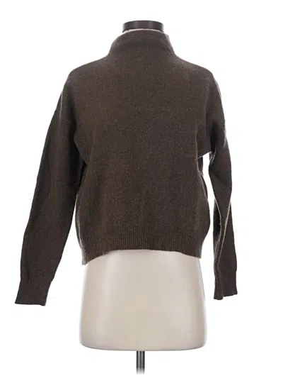 Pre-owned Astr Wool Pullover Sweater In Brown