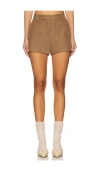 Astr Wynn Shorts In Tan