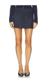 Astr X Revolve Milani Skirt In Blue
