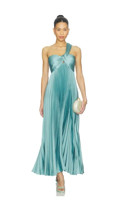 Astr X Revolve Raysa Gown In Green