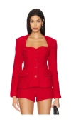 Astr X Revolve Rivka Blazer In 红色