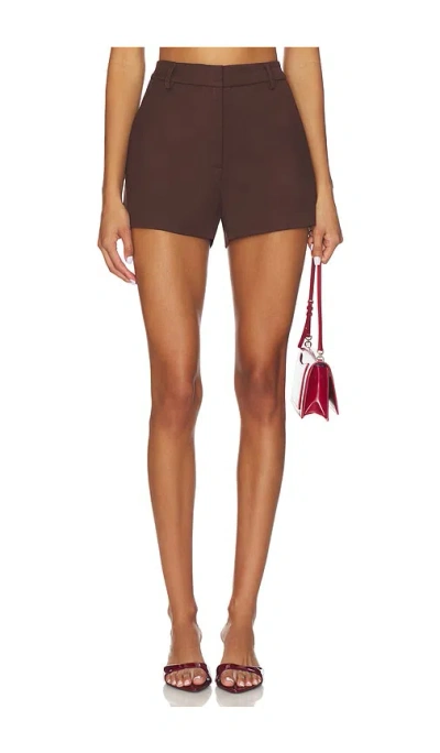 Astr X Revolve Wynn Shorts In Brown