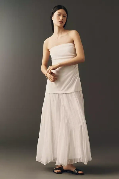 Astr Yvonne Twofer Midi Dress In White