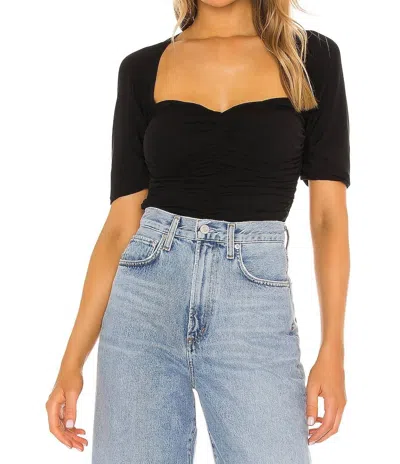 Astr Zelda Bodysuit In Black