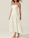 Astr The Label Zori Strapless Dress