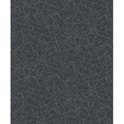 A-street Prints 33' L X 21" W Wallpaper Roll In Dark Blue