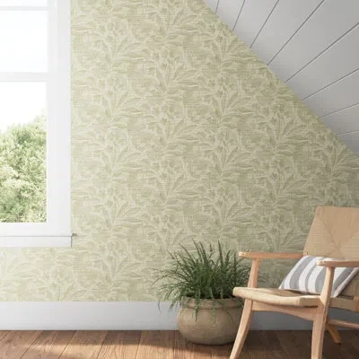 A-street Prints Patmos Wallpaper Roll In Gold