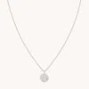 Astrid &amp; Miyu Aquarius Zodiac Pendant Necklace In Silver