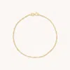 Astrid &amp; Miyu Astrid Chain Bracelet In Solid Gold