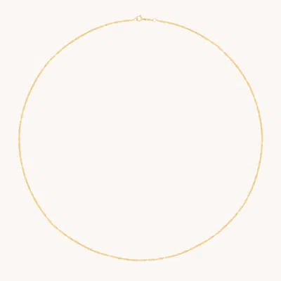 Astrid &amp; Miyu Astrid Chain Necklace In Solid Gold