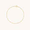 Astrid &amp; Miyu Astrid Story Chain Bracelet In Solid Gold