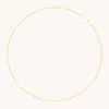 Astrid &amp; Miyu Astrid Story Chain Necklace In Solid Gold