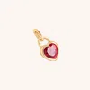 Astrid &amp; Miyu Bezel Heart Charm