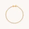 Astrid &amp; Miyu Bezel Heart Tennis Bracelet