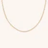 Astrid &amp; Miyu Bezel Heart Tennis Necklace