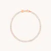 Astrid &amp; Miyu Bezel Tennis Chain Bracelet