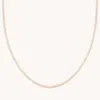 Astrid &amp; Miyu Bezel Tennis Chain Necklace