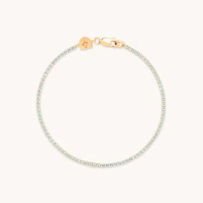 Astrid &amp; Miyu Blue Tennis Bracelet