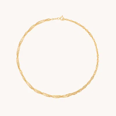 Astrid &amp; Miyu Bold Astrid Chain Anklet