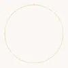 Astrid &amp; Miyu Bold Astrid Story Chain Necklace In Solid Gold