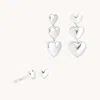 Astrid &amp; Miyu Bold Love Gift Set In Silver