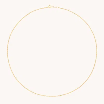 Astrid &amp; Miyu Bold Miyu Chain Necklace In Gold