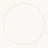 Astrid &amp; Miyu Bold Miyu Story Chain Necklace In Solid Gold