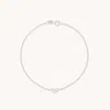 Astrid &amp; Miyu Bow Charm Shoreditch Chain Bracelet