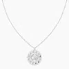 Astrid &amp; Miyu Cancer Bold Zodiac Pendant Necklace In Silver