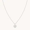 Astrid &amp; Miyu Capricorn Zodiac Pendant Necklace In Silver