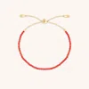 Astrid &amp; Miyu Carnlian Beaded Bracelet