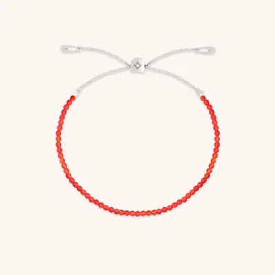 Astrid &amp; Miyu Carnlian Beaded Bracelet