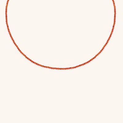 Astrid &amp; Miyu Carnlian Beaded Necklace
