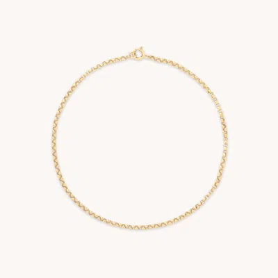 Astrid &amp; Miyu Chelsea Chain Bracelet In Solid Gold