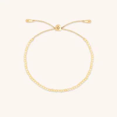 Astrid &amp; Miyu Citrine Beaded Bracelet