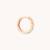 Astrid &amp; Miyu Cluster Hoop 11.5mm In Rose Gold