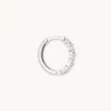 Astrid &amp; Miyu Cluster Hoop 11.5mm In Silver