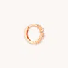 Astrid &amp; Miyu Cluster Hoop 8mm In Rose Gold