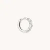 Astrid &amp; Miyu Cluster Hoop 8mm In Silver