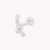 Astrid &amp; Miyu Constellation Piercing Stud In Solid White Gold