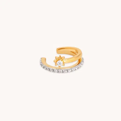 Astrid &amp; Miyu Cosmic Crystal Illusion Ear Cuff