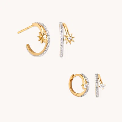 Astrid &amp; Miyu Cosmic Illusion Gift Set In Gold