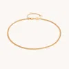 Astrid &amp; Miyu Curb Chain Chain Anklet