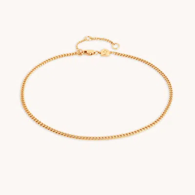Astrid &amp; Miyu Curb Chain Chain Anklet