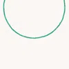 Astrid &amp; Miyu Dark Green Beaded Necklace